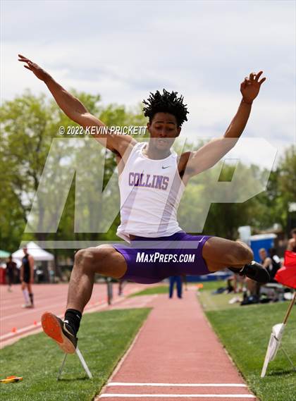 Thumbnail 1 in CHSAA Track & Field 5A Championships (Boys Long Jump) photogallery.