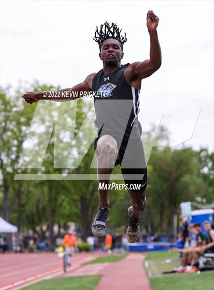 Thumbnail 1 in CHSAA Track & Field 5A Championships (Boys Long Jump) photogallery.
