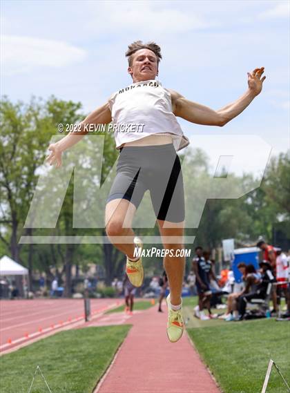 Thumbnail 2 in CHSAA Track & Field 5A Championships (Boys Long Jump) photogallery.
