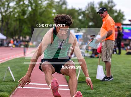 Thumbnail 2 in CHSAA Track & Field 5A Championships (Boys Long Jump) photogallery.