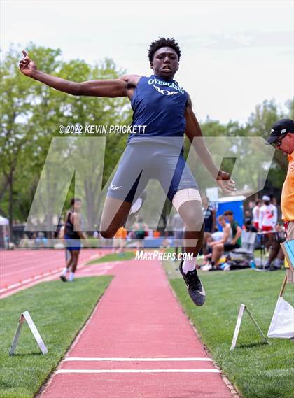 Thumbnail 3 in CHSAA Track & Field 5A Championships (Boys Long Jump) photogallery.