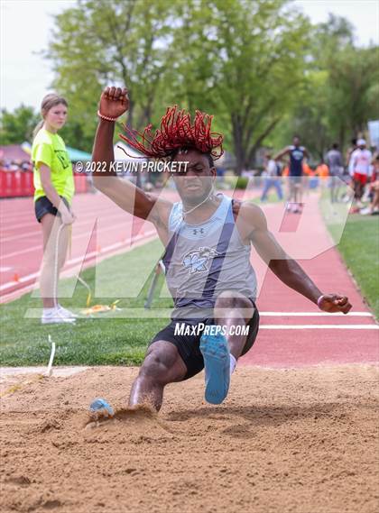 Thumbnail 2 in CHSAA Track & Field 5A Championships (Boys Long Jump) photogallery.