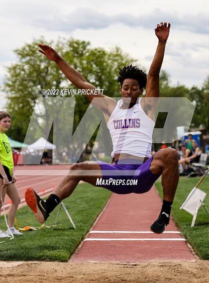 Thumbnail 3 in CHSAA Track & Field 5A Championships (Boys Long Jump) photogallery.