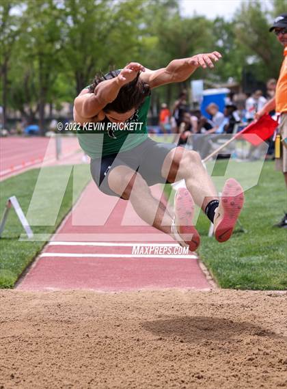Thumbnail 1 in CHSAA Track & Field 5A Championships (Boys Long Jump) photogallery.