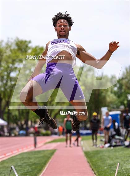Thumbnail 1 in CHSAA Track & Field 5A Championships (Boys Long Jump) photogallery.