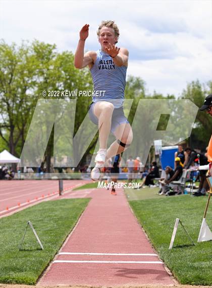 Thumbnail 2 in CHSAA Track & Field 5A Championships (Boys Long Jump) photogallery.