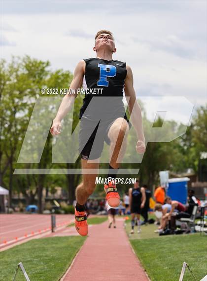 Thumbnail 3 in CHSAA Track & Field 5A Championships (Boys Long Jump) photogallery.