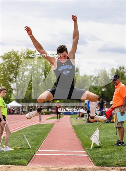 Thumbnail 2 in CHSAA Track & Field 5A Championships (Boys Long Jump) photogallery.