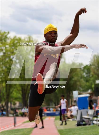 Thumbnail 3 in CHSAA Track & Field 5A Championships (Boys Long Jump) photogallery.