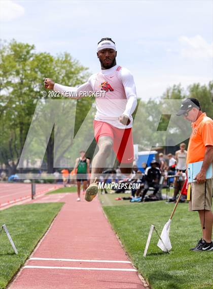 Thumbnail 3 in CHSAA Track & Field 5A Championships (Boys Long Jump) photogallery.