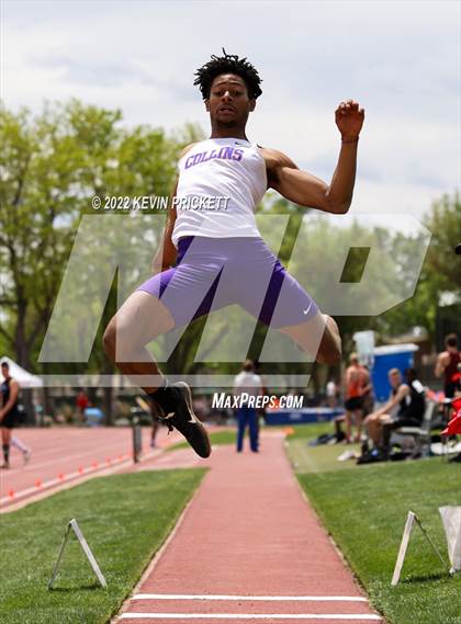 Thumbnail 3 in CHSAA Track & Field 5A Championships (Boys Long Jump) photogallery.