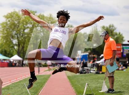 Thumbnail 2 in CHSAA Track & Field 5A Championships (Boys Long Jump) photogallery.