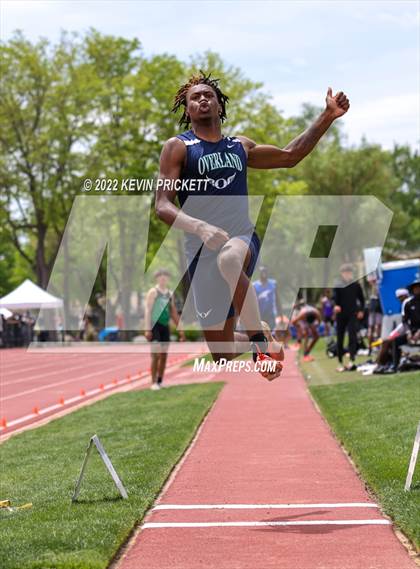 Thumbnail 2 in CHSAA Track & Field 5A Championships (Boys Long Jump) photogallery.
