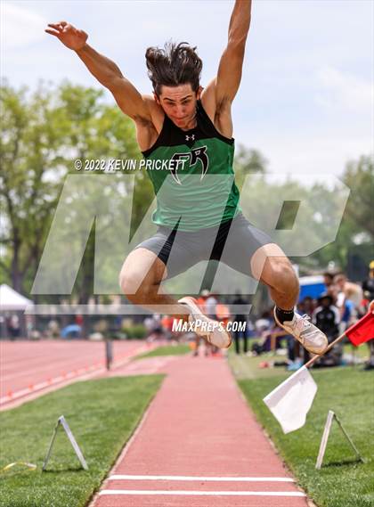 Thumbnail 3 in CHSAA Track & Field 5A Championships (Boys Long Jump) photogallery.