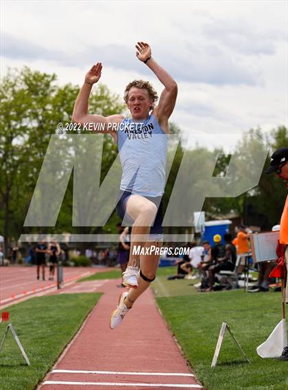 Thumbnail 3 in CHSAA Track & Field 5A Championships (Boys Long Jump) photogallery.