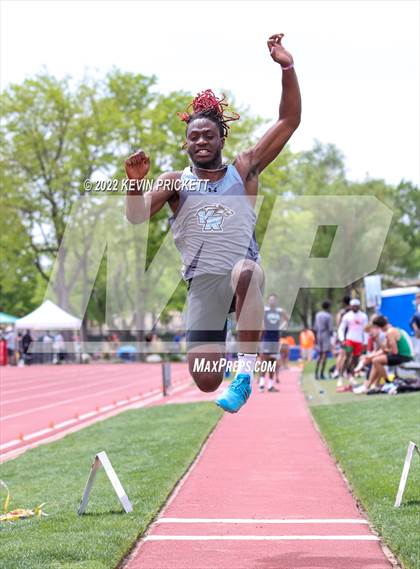 Thumbnail 2 in CHSAA Track & Field 5A Championships (Boys Long Jump) photogallery.