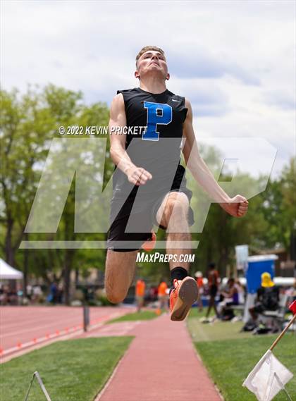 Thumbnail 1 in CHSAA Track & Field 5A Championships (Boys Long Jump) photogallery.