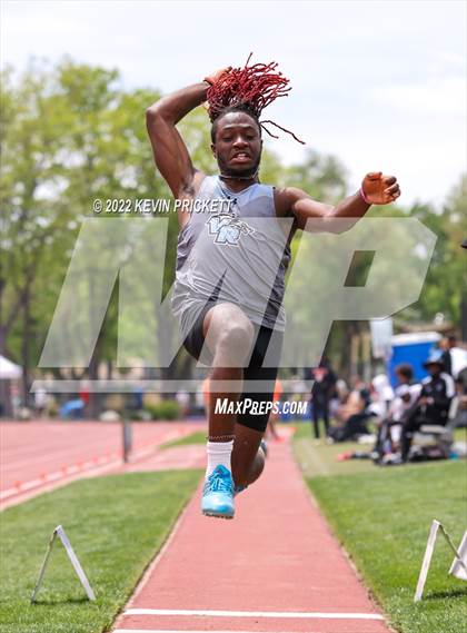 Thumbnail 2 in CHSAA Track & Field 5A Championships (Boys Long Jump) photogallery.