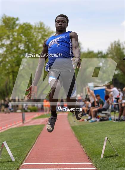 Thumbnail 2 in CHSAA Track & Field 5A Championships (Boys Long Jump) photogallery.