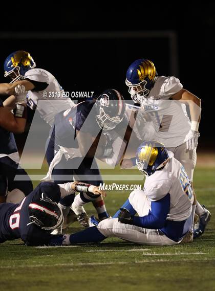 Thumbnail 3 in Rancho Cotate vs. Bakersfield Christian (CIF 3-A State Final) photogallery.
