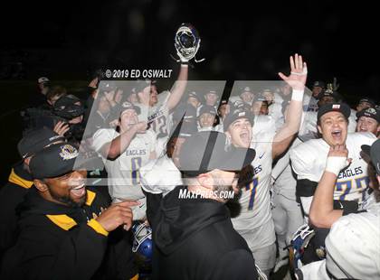 Thumbnail 1 in Rancho Cotate vs. Bakersfield Christian (CIF 3-A State Final) photogallery.
