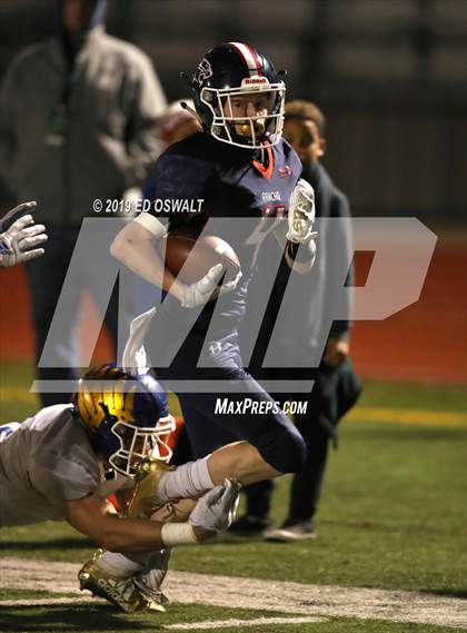 Thumbnail 2 in Rancho Cotate vs. Bakersfield Christian (CIF 3-A State Final) photogallery.