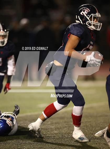 Thumbnail 3 in Rancho Cotate vs. Bakersfield Christian (CIF 3-A State Final) photogallery.
