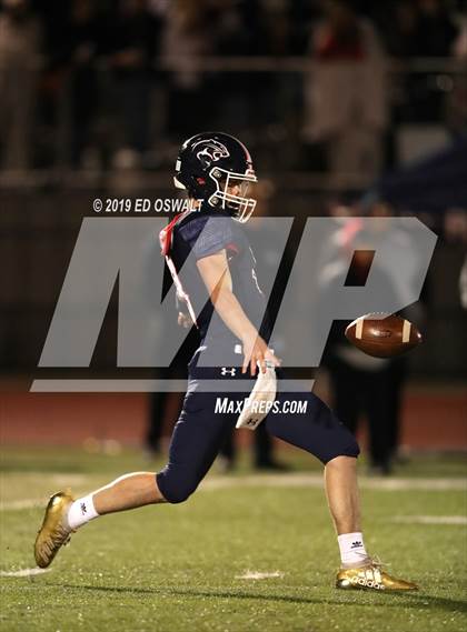 Thumbnail 1 in Rancho Cotate vs. Bakersfield Christian (CIF 3-A State Final) photogallery.