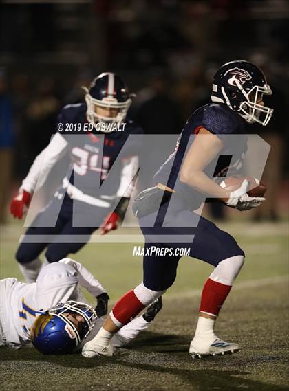 Thumbnail 2 in Rancho Cotate vs. Bakersfield Christian (CIF 3-A State Final) photogallery.