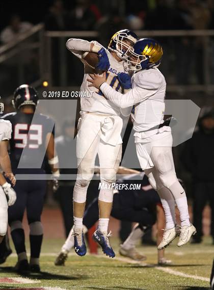 Thumbnail 2 in Rancho Cotate vs. Bakersfield Christian (CIF 3-A State Final) photogallery.