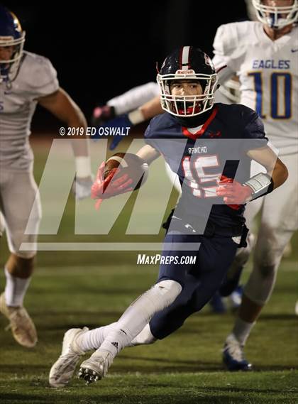 Thumbnail 3 in Rancho Cotate vs. Bakersfield Christian (CIF 3-A State Final) photogallery.