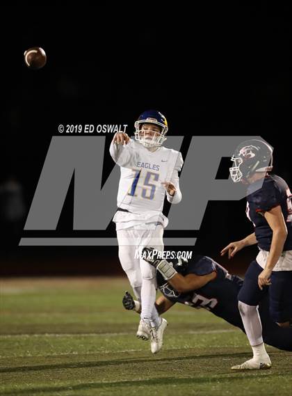 Thumbnail 1 in Rancho Cotate vs. Bakersfield Christian (CIF 3-A State Final) photogallery.