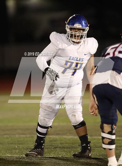 Thumbnail 2 in Rancho Cotate vs. Bakersfield Christian (CIF 3-A State Final) photogallery.