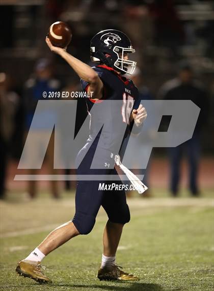 Thumbnail 1 in Rancho Cotate vs. Bakersfield Christian (CIF 3-A State Final) photogallery.