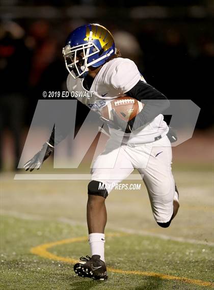 Thumbnail 1 in Rancho Cotate vs. Bakersfield Christian (CIF 3-A State Final) photogallery.