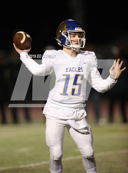 Thumbnail 1 in Rancho Cotate vs. Bakersfield Christian (CIF 3-A State Final) photogallery.