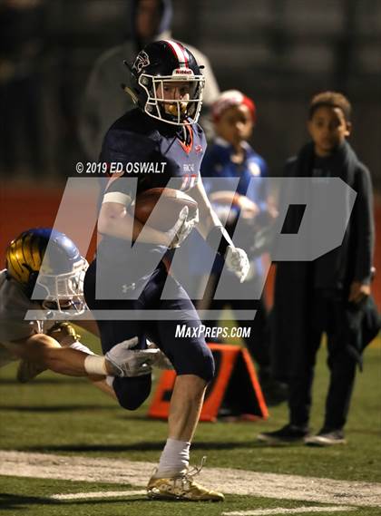 Thumbnail 1 in Rancho Cotate vs. Bakersfield Christian (CIF 3-A State Final) photogallery.