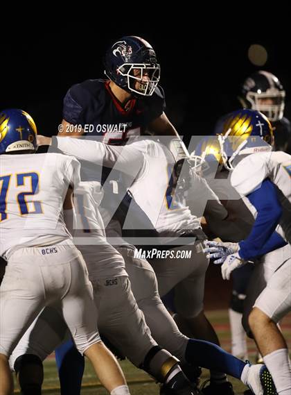 Thumbnail 1 in Rancho Cotate vs. Bakersfield Christian (CIF 3-A State Final) photogallery.