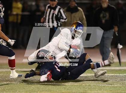 Thumbnail 1 in Rancho Cotate vs. Bakersfield Christian (CIF 3-A State Final) photogallery.