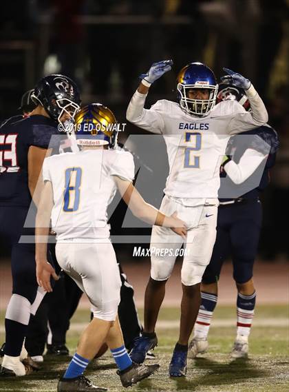 Thumbnail 2 in Rancho Cotate vs. Bakersfield Christian (CIF 3-A State Final) photogallery.