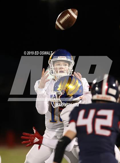 Thumbnail 2 in Rancho Cotate vs. Bakersfield Christian (CIF 3-A State Final) photogallery.