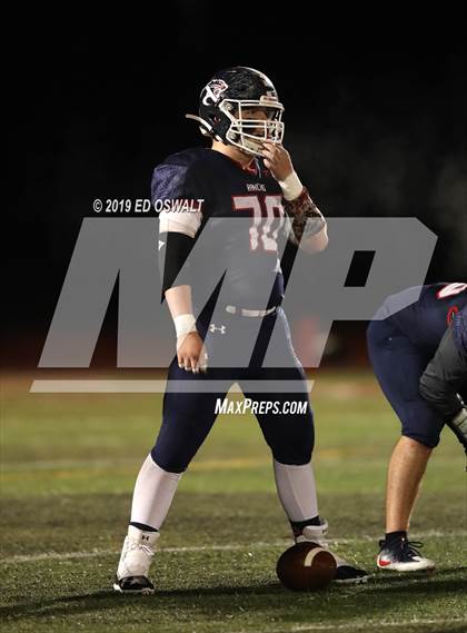 Thumbnail 1 in Rancho Cotate vs. Bakersfield Christian (CIF 3-A State Final) photogallery.