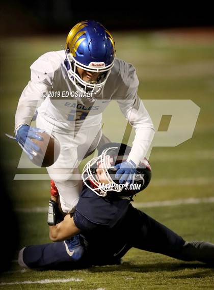 Thumbnail 3 in Rancho Cotate vs. Bakersfield Christian (CIF 3-A State Final) photogallery.