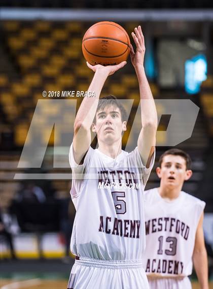 Thumbnail 3 in Westford Academy vs Algonquin Regional (TD Garden Good Sports Invitational) photogallery.