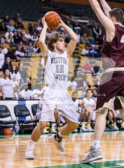Thumbnail 3 in Westford Academy vs Algonquin Regional (TD Garden Good Sports Invitational) photogallery.