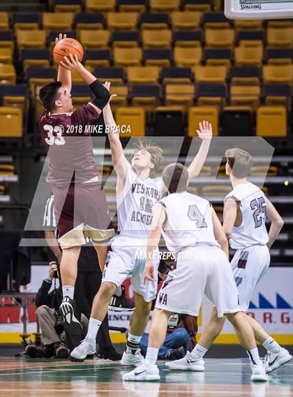 Thumbnail 1 in Westford Academy vs Algonquin Regional (TD Garden Good Sports Invitational) photogallery.