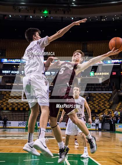 Thumbnail 3 in Westford Academy vs Algonquin Regional (TD Garden Good Sports Invitational) photogallery.