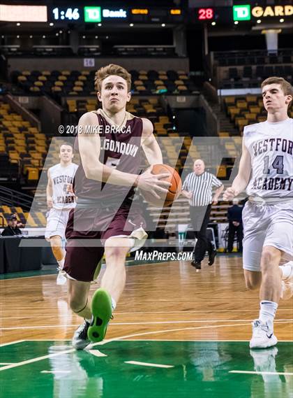 Thumbnail 3 in Westford Academy vs Algonquin Regional (TD Garden Good Sports Invitational) photogallery.