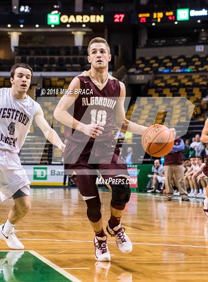 Thumbnail 1 in Westford Academy vs Algonquin Regional (TD Garden Good Sports Invitational) photogallery.