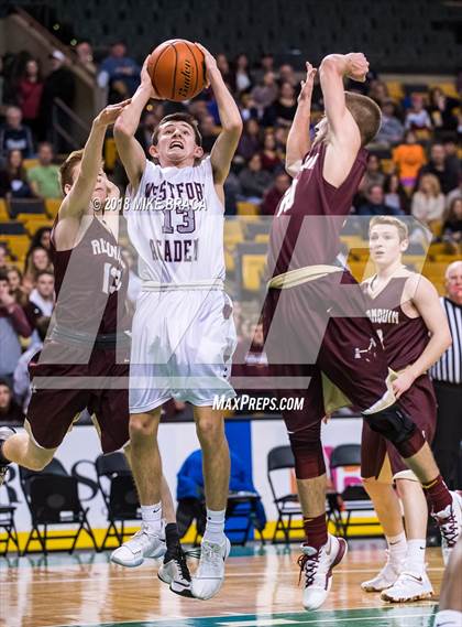 Thumbnail 3 in Westford Academy vs Algonquin Regional (TD Garden Good Sports Invitational) photogallery.